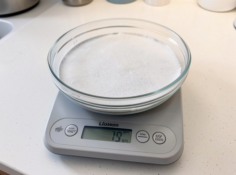 Checking freeze-dried food by hand for room temperature as part of the dry check