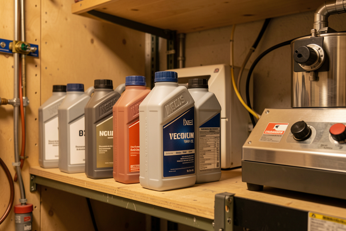 Vacuum Pump Oil Type Guide: What Belongs in Your Pump